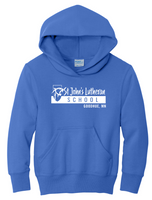 St. Johns Lutheran Youth Fleece Pullover Hooded Sweatshirt