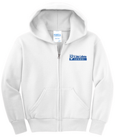 St. Johns Lutheran Youth Fleece Full-Zip Hooded Sweatshirt