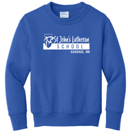 St. Johns Lutheran Youth Fleece Crewneck Sweatshirt