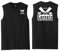 Lorentz Meats Men's Screen Printed District  V.I.T. Muscle Tank