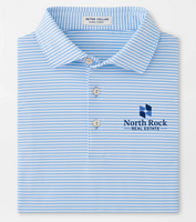 North Rock RE Men’s Peter Millar Hales Performance Jersey Polo