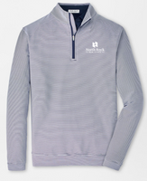 North Rock RE Men’s Peter Millar Perth Sugar Stripe Performance Quarter-Zip