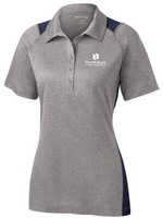 North Rock RE Women’s Sport-Tek Heather Colorblock Contender Polo