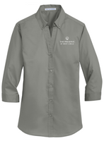 The Preserve Women’s Port Authority 3/4-Sleeve SuperPro Twill Shirt