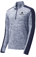 North Rock RE Men’s Sport-Tek PosiCharge Electric Heather Colorblock 1/4-Zip Pullover