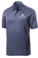 North Rock RE Men’s Sport-Tek Heather Contender Polo
