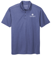 North Rock RE Men’s Port Authority Heathered Silk Touch Performance Polo