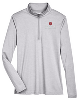 Pinnacle Athletic Heather Women's Zone Sonic Heather Performance Quarter-Zip