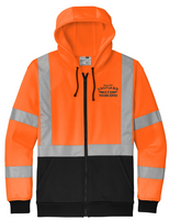 STS Men’s CornerStone ANSI 107 Class 3 Heavy-Duty Fleece Full-Zip Hoodie