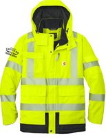 STS Men’s Carhartt ANSI 107 Class 3 Waterproof Heavyweight Insulated Jacket