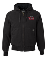 STS Men's Cheyenne Boulder Cloth Hooded Jacket with Tricot Quilt Lining