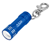 Axis Mini Aluminum LED Flashlight With Key Clip