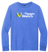 Welch Village Race Team Youth District Perfect Tri Long Sleeve Tee