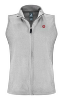 Pinnacle Women's Grey J. America Fleece Vest