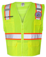 PIIC Unisex Ultra-Cool Solid Front Vest with Mesh Back