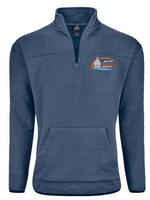 City of Hastings Unisex J. America Pebble Fleece Quarter-Zip Pullover