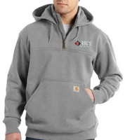 Premium Mens Vic’s Crane Carhartt Rain Defender Paxton Heavyweight Hooded Zip Sweatshirt