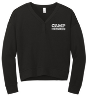Camp Horizon Women’s District Perfect Tri Fleece V-Neck Sweatshirt