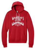 HHS Marching Band The Warrior's Code BELLA+CANVAS Hoodie Sweatshirt