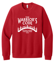 HHS Marching Band The Warrior's Code BELLA+CANVAS Crewneck Sweatshirt