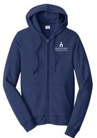River Valley Riders Men’s Port & Co Fleece Full-Zip Hooded Sweatshirt