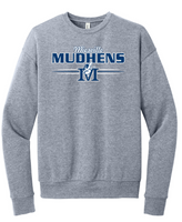 Miesville Mudhens Adult BELLA+CANVAS Sponge Fleece Drop Shoulder Sweatshirt