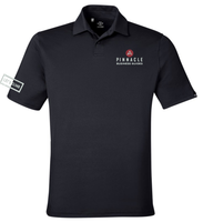 Pinnacle Black Men's Under Armour Recycled Polo