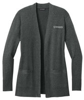 TempWorks Women’s Port Authority Easy Care Open-Front Cardigan Sweater