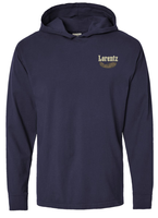 Lorentz Meats Unisex Garment-Dyed Jersey Hooded T-Shirt