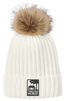 TOH Port Authority Faux Fur Pom Beanie
