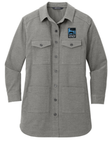 TOH Women's Mercer+Mettle Long Sleeve Twill Overshirt