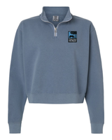 TOH Women's Comfort Colors Garment-Dyed Quarter-Zip 