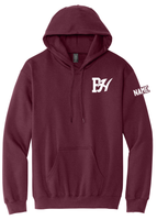 HHS Peer Helpers Maroon Gildan Pullover Hooded Sweatshirt