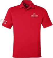 Pinnacle Red Men's Under Armour Recycled Polo