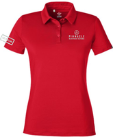 Pinnacle Red Women's Under Armour Recycled Polo
