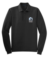 This Little Horse Youth, Men's, Women's, Tall's Long Sleeve Polo-Black