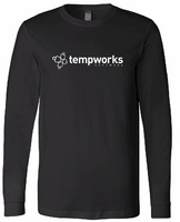 TempWorks Unisex BELLA + CANVAS Heather CVC Long Sleeve Tee