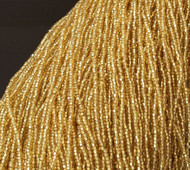 11//0 Charlotte 3Cut Preciosa Czech Black Glass Seed Beads-full Hank