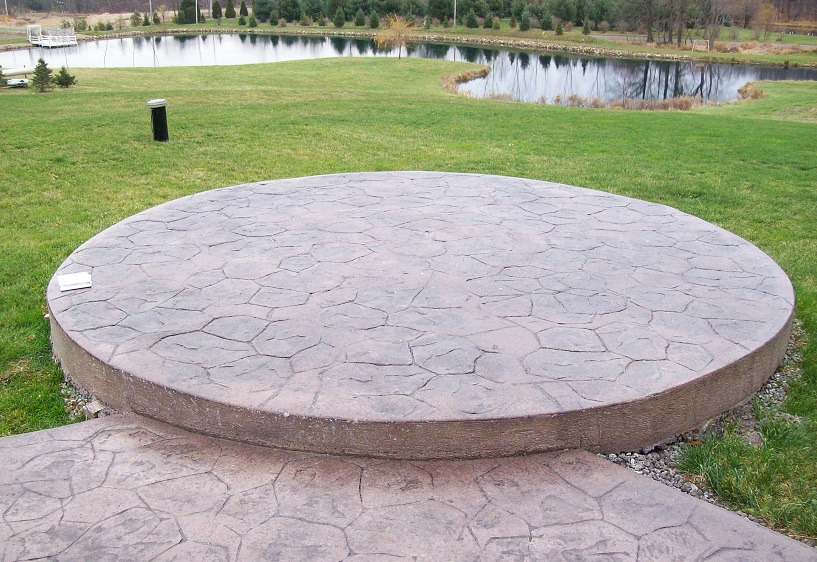 Concrete prep for gazebo
