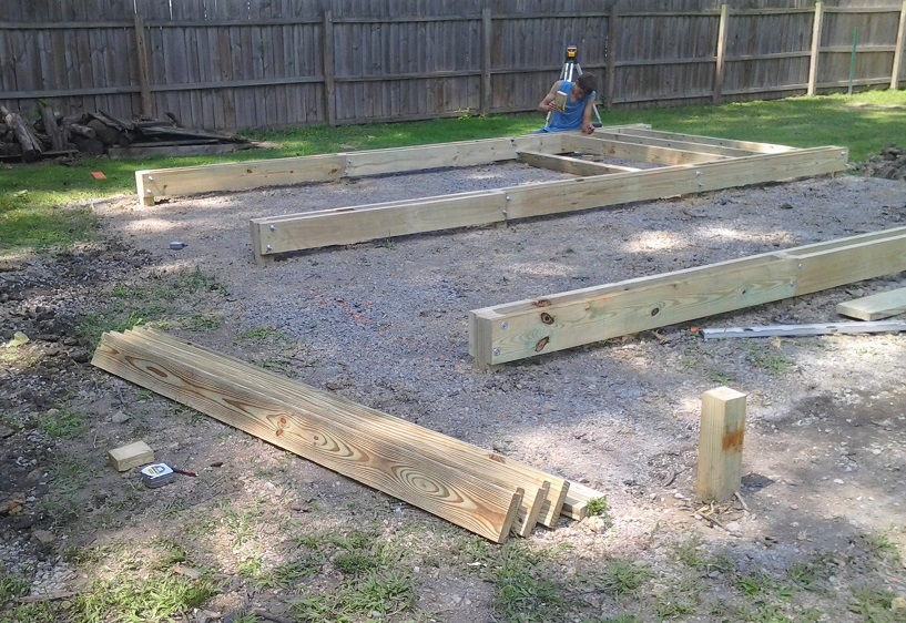 Platform Site Prep for Outdoor Structures