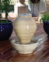 Greek Jar Fountain (GFRC in Ancient finish)
