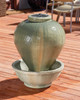 Mini Vase Fountain (GFRC in Dark Ancient finish)