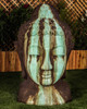 Buddha Head Sculpture XL (fiberstone resin in Custom finish)