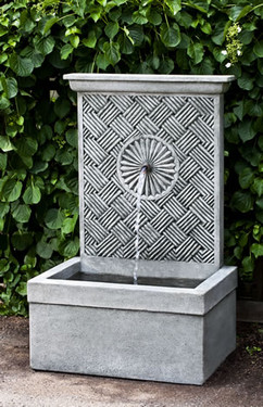 Solaris Fountain (Cast Stone in Alpine Stone finish)