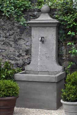 Vence Wall Fountain (Cast Stone in Alpine Stone finish)
