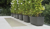 Osaka Low Planters (Fiber Cement in anthracite)