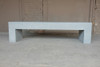 Aspen Bench 48" (Fiberglass resin and aggregate in gray stone finish)