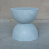Bilbouquet Table Stool (Fiber resin and aggregate in gray stone)