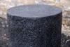 Dock Table Stool Detail (Fiberglass resin and aggregate in coal stone finish)