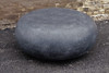 Pebble 36" Diameter Coffee Table (Fiberglass resin and aggregate in coal stone finish)